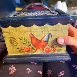Tracy Porter‎ Multicolor Rooster recipe Holder